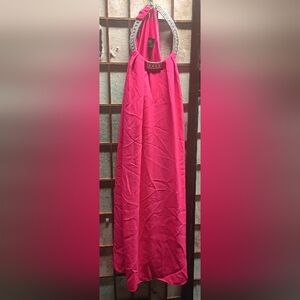 Laundry By Shelli Segal Pink Halter Mini Dress
